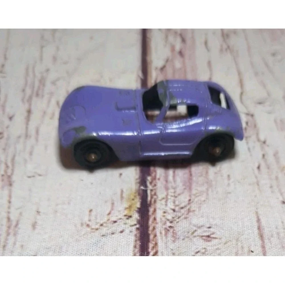 Vintage 1960s Tootsie Toy Cheetah‎ Die Cast Race Car  Purple USA